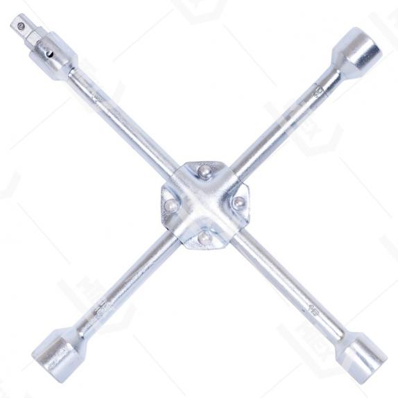  Ключ баллонный крест 17х19х21х22х1/2'' усиленный АвтоДело 34418