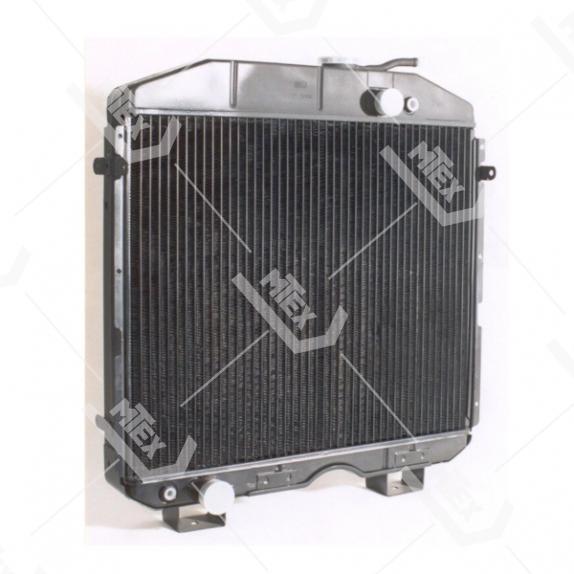 3205-1301010 Радиатор охлаждения ПАЗ ЗМЗ карбюратор медный 4 рядный (ШААЗ)