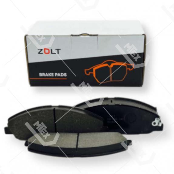 ZL 109 006 Колодки тормозные передние ГАЗель NEXT 4шт без установчного комплекта (ZOLT)