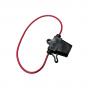 FU-AI819DH-16AWG Корпус предохранителя флажковый с проводами герметичная c отверстием под винт (Abro)