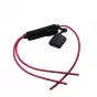 FU-AI823-16AWG Корпус предохранителя флажковый с проводами герметичная трехконтактная (Abro)