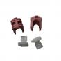 3132-1707575 Фиксатор троса КПП ГАЗель NEXT 2 белых+ 2 розовых (Авторг)