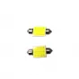 S08201153 Лампа светодиодная 12В/5Вт (пальчиковая) 36мм (12SMD) пара(Skyway)