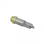 GL-12-T5-1LED-W Лампа светодиодная б/ц 12В/1,2Вт (1светодиод) щитковая COB (GL)