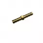 HM06brass Трубка шланга d-6 латунь елочка