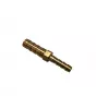 HMA04x06brass Трубка шланга d-4х6 латунь елочка