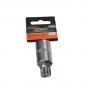  Головка с вставкой Spline 1/2'' М16 L=50мм с отверстием АвтоДело 39516