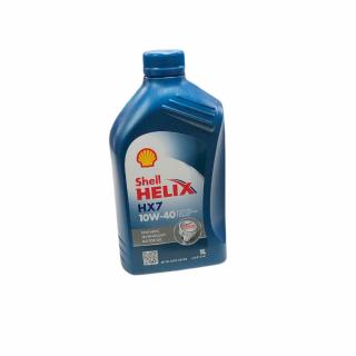 550051574 Масло моторное п/с. Shell HELIX HX7 10W40 1л (синяя)